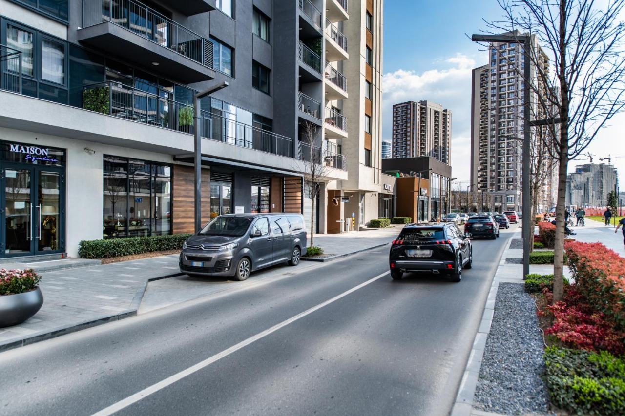 Stylish Apartment In Belgrade Waterfront Dış mekan fotoğraf